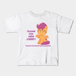 Proud to be called a Brony Kids T-Shirt